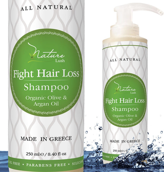 Nature Lush Organic Argan Anti-Hair Loss Shampoo